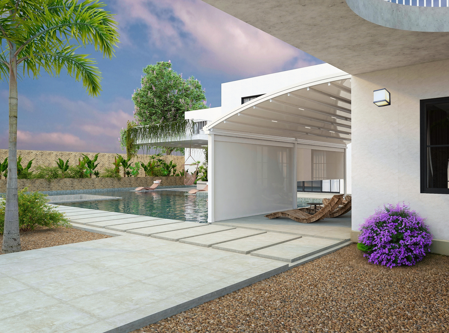 CGC AYRA Black Sqaure LED Outdoor Cube Wall Light 4000k IP54 10W 1000lm