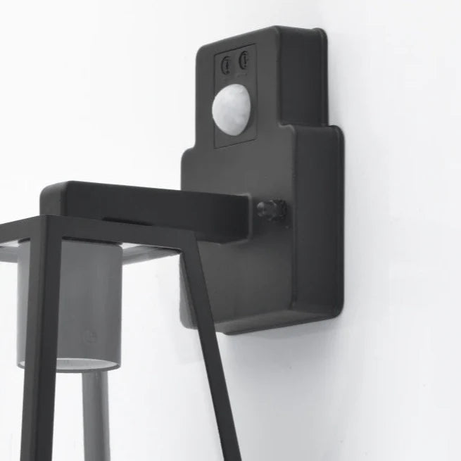 CGC CALLIE Black Outdoor Wall Light with PIR Motion Sensor