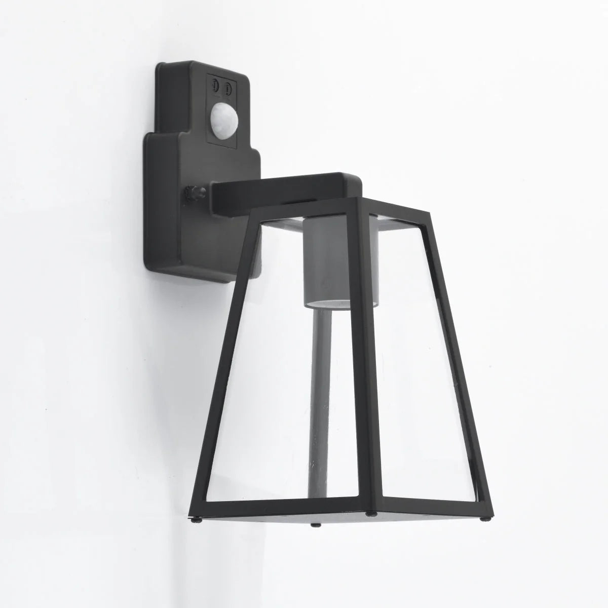 CGC CALLIE Black Outdoor Wall Light with PIR Motion Sensor