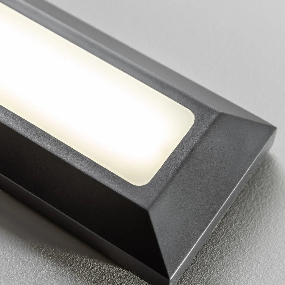 CGC REBECCA Dark Grey Slim LED Outdoor Rectangle Brick Light