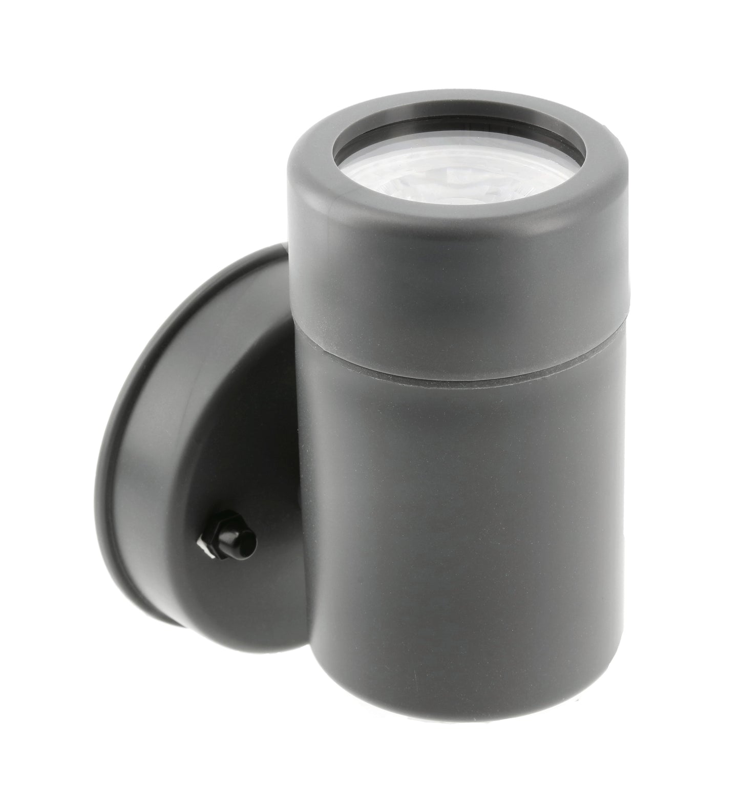 VALENTINE - CGC Dark Grey Outdoor Single Spot Cylinder Wall Light