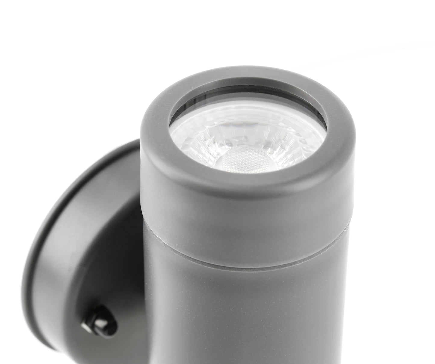 VALENTINE - CGC Dark Grey Outdoor Single Spot Cylinder Wall Light