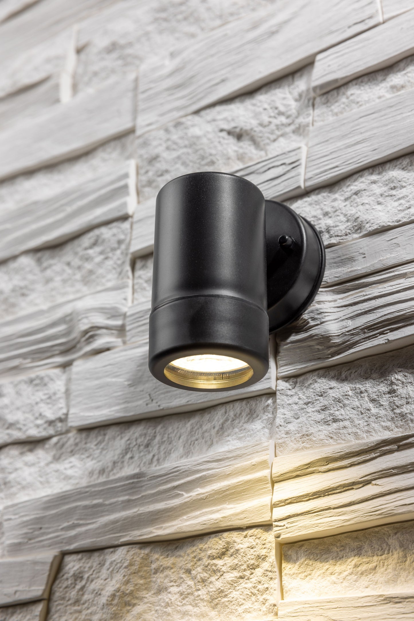 VALENTINE - CGC Black Outdoor Single Spot Wall Light