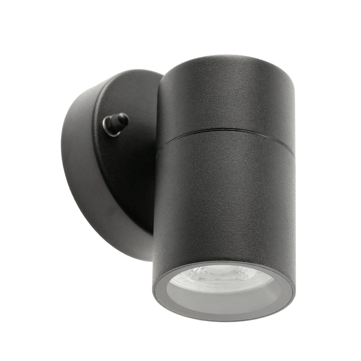 CGC LEON Black GU10 Wall Up or Downlight Outdoor Light IP44