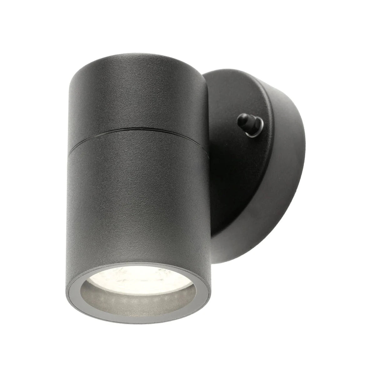 CGC LEON Black GU10 Wall Up or Downlight Outdoor Light IP44