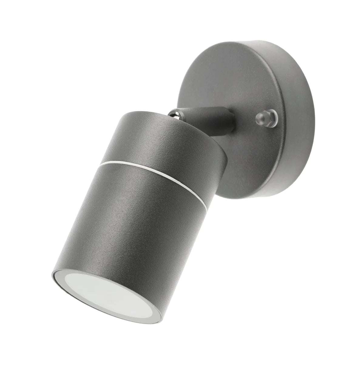 CGC MIA Dark Grey Stainless Steel GU10 Adjustable Outdoor Wall Light IP44