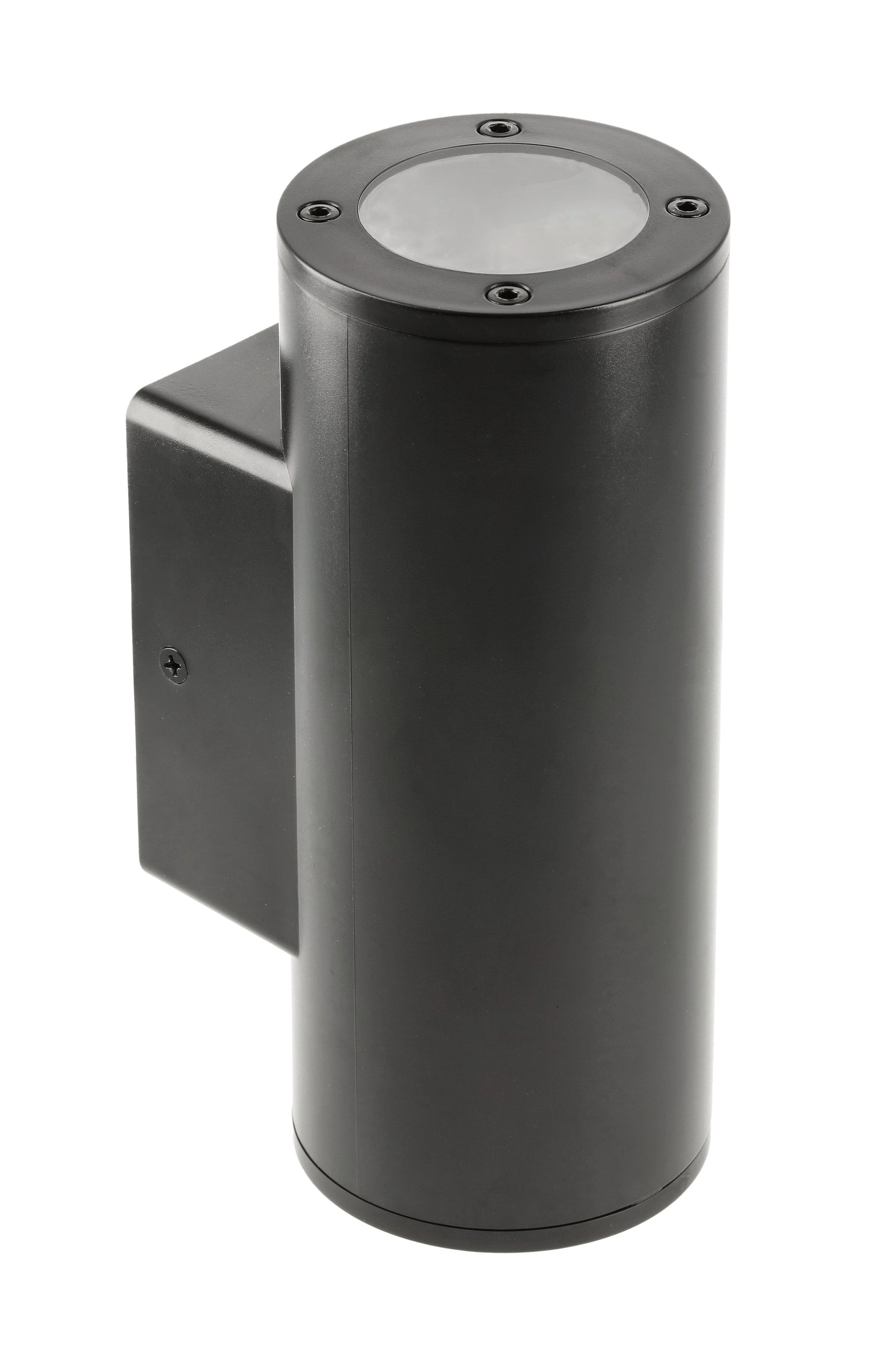 SHERRI - CGC Black Cylinder Outdoor Up and Down Wall Light