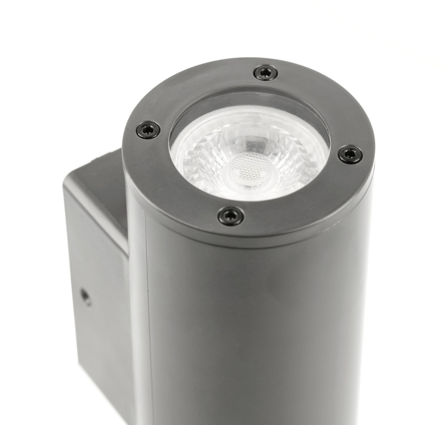 SHERRI - CGC Dark Grey Cylinder Up and Down Outdoor Wall Light