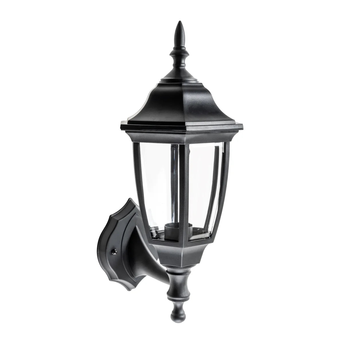 CGC DADA Black Outdoor Wall Lantern Vintage Wall Light IP44 E27 Standard Screw Polycarbonate