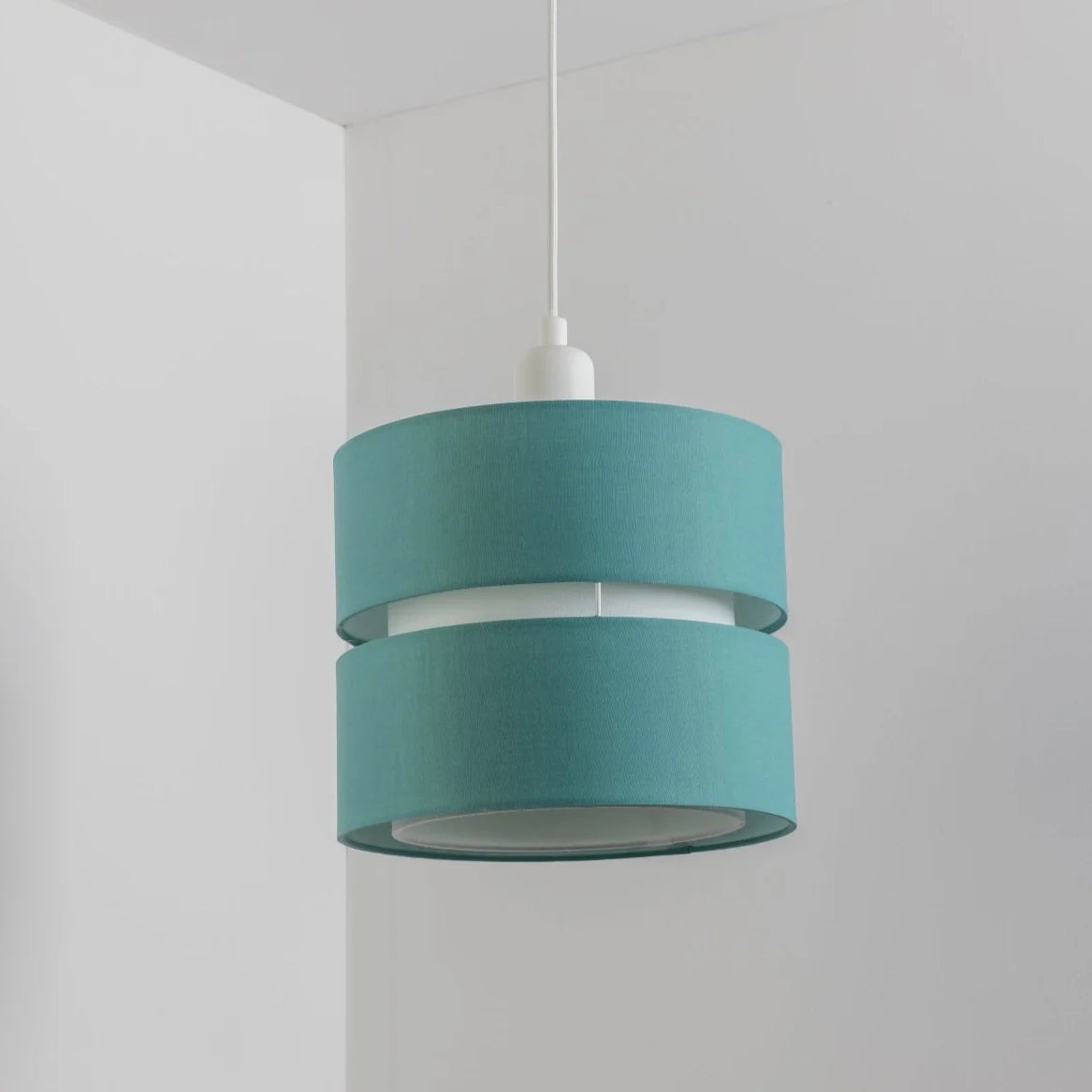 GAYLE - CGC Teal Two Tier Ceiling Shade