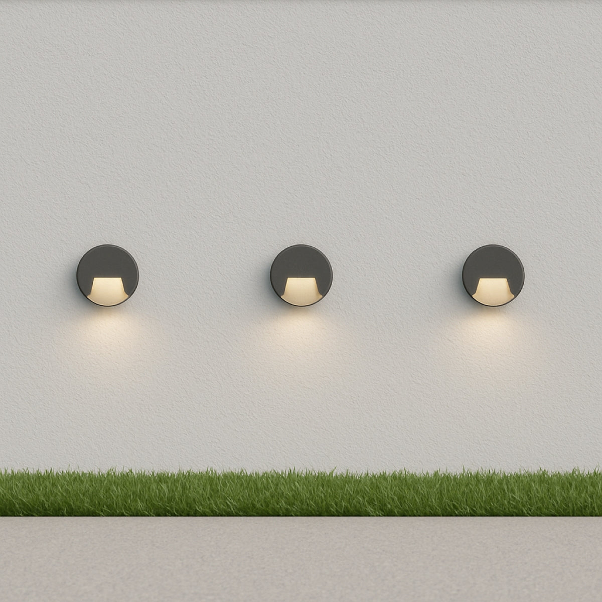 PRIMROSE - CGC Black LED Round Outdoor Down Light