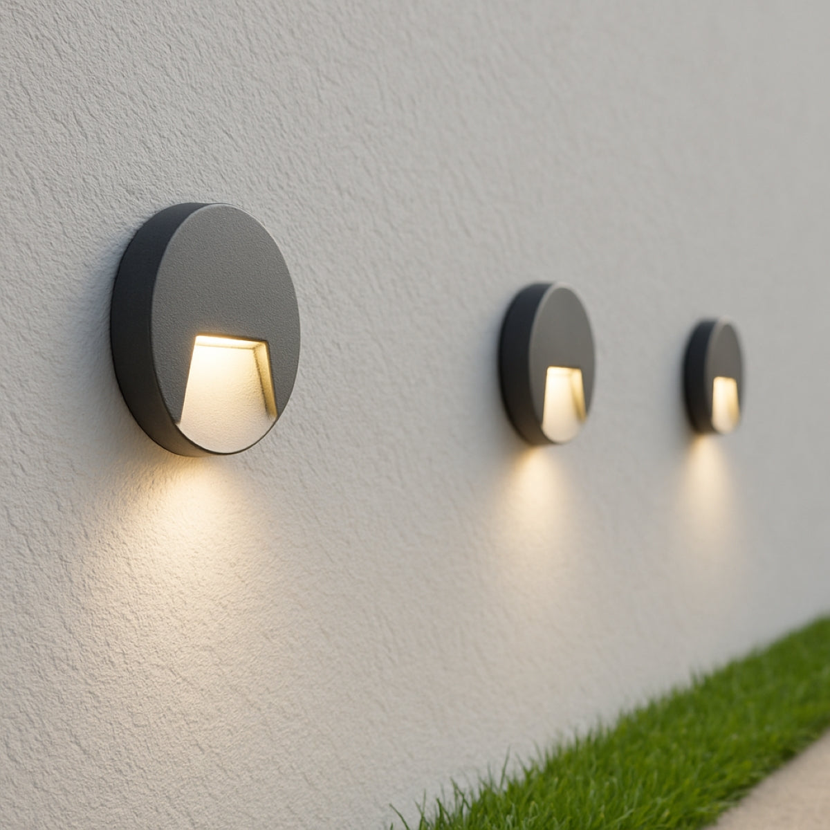 PRIMROSE - CGC Black LED Round Outdoor Down Light