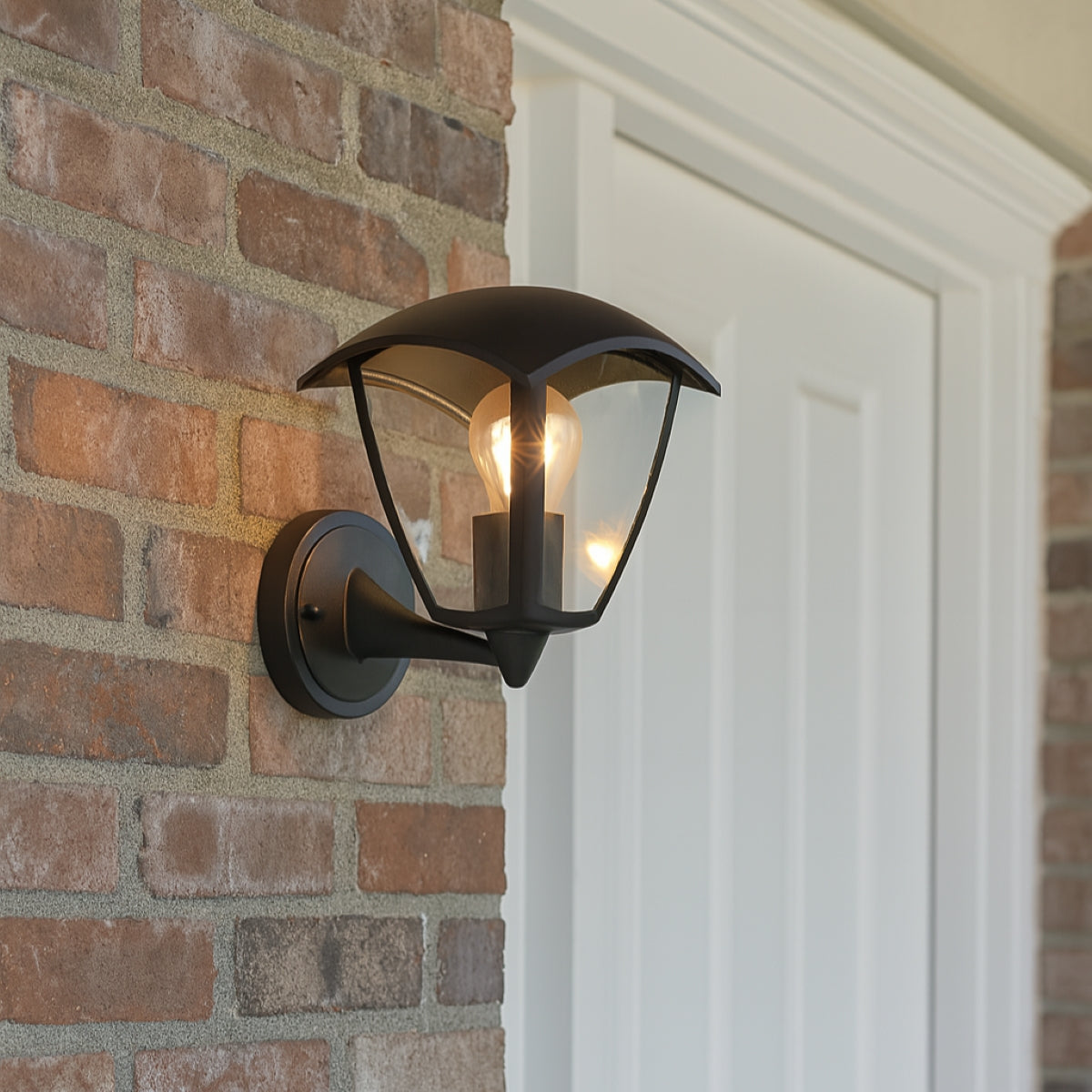 VIOLET - CGC Black Outdoor Up Lighter Lantern Light