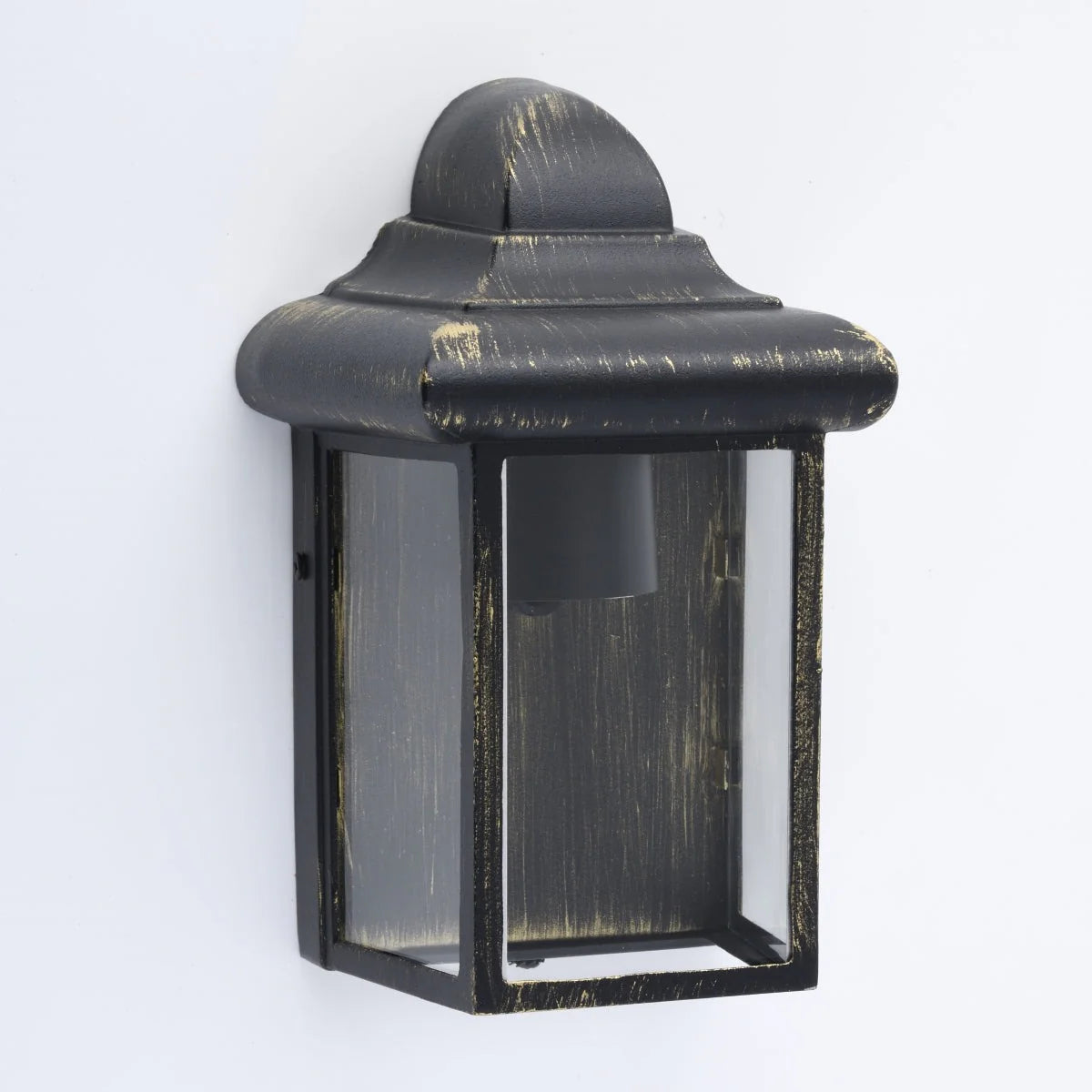 CGC CAMILA Antique Bronze Outdoor Wall Lantern Clear Diffuser