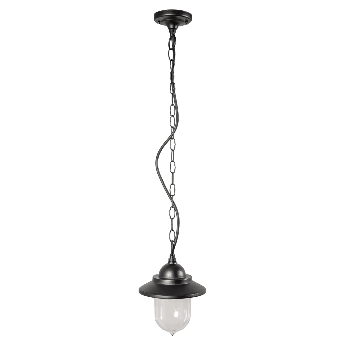 CGC RYDER Black Hanging Lantern Outdoor Light