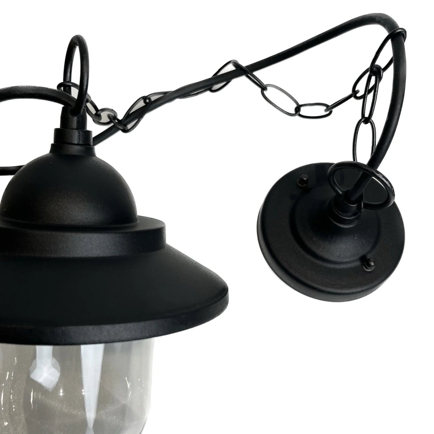 CGC RYDER Black Hanging Lantern Outdoor Light