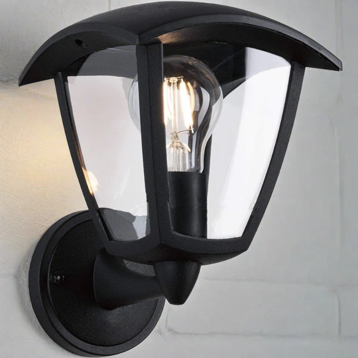 VIOLET - CGC Black Outdoor Up Lighter Lantern Light