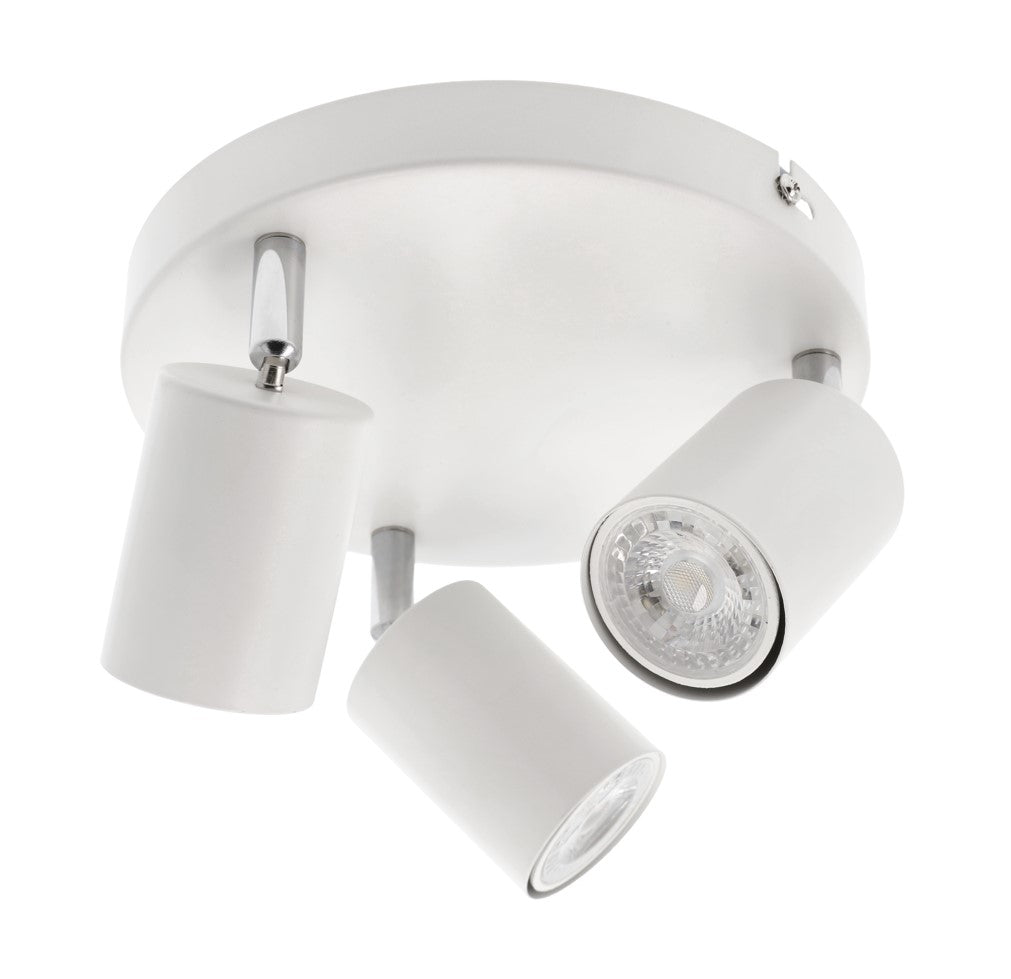 JACK - CGC White Three Head GU10 Ceiling Spot Light