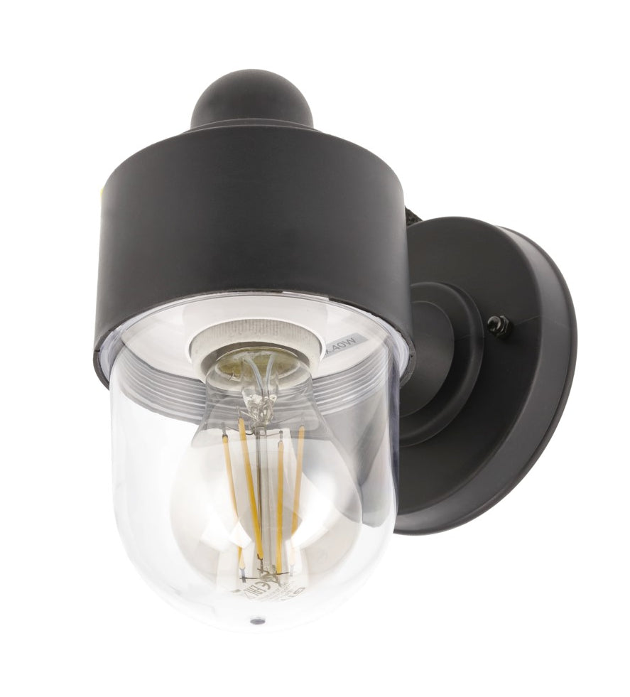 VERONICA - CGC Black Cylinder Modern Outdoor Light