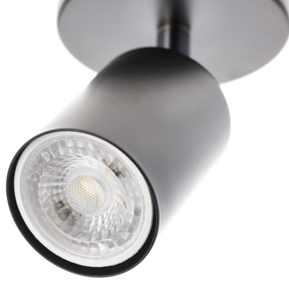 JACK - CGC Black Single Head GU10 Ceiling Spot Light