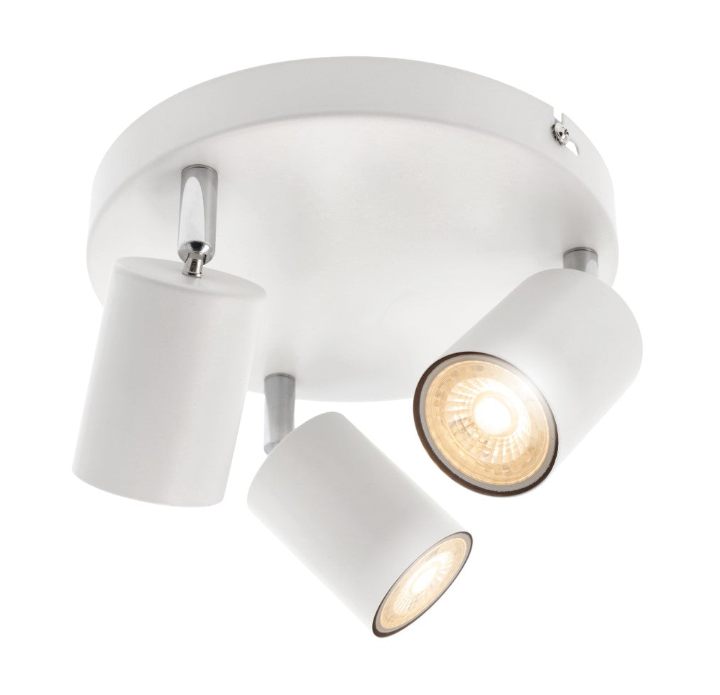 JACK - CGC White Three Head GU10 Ceiling Spot Light