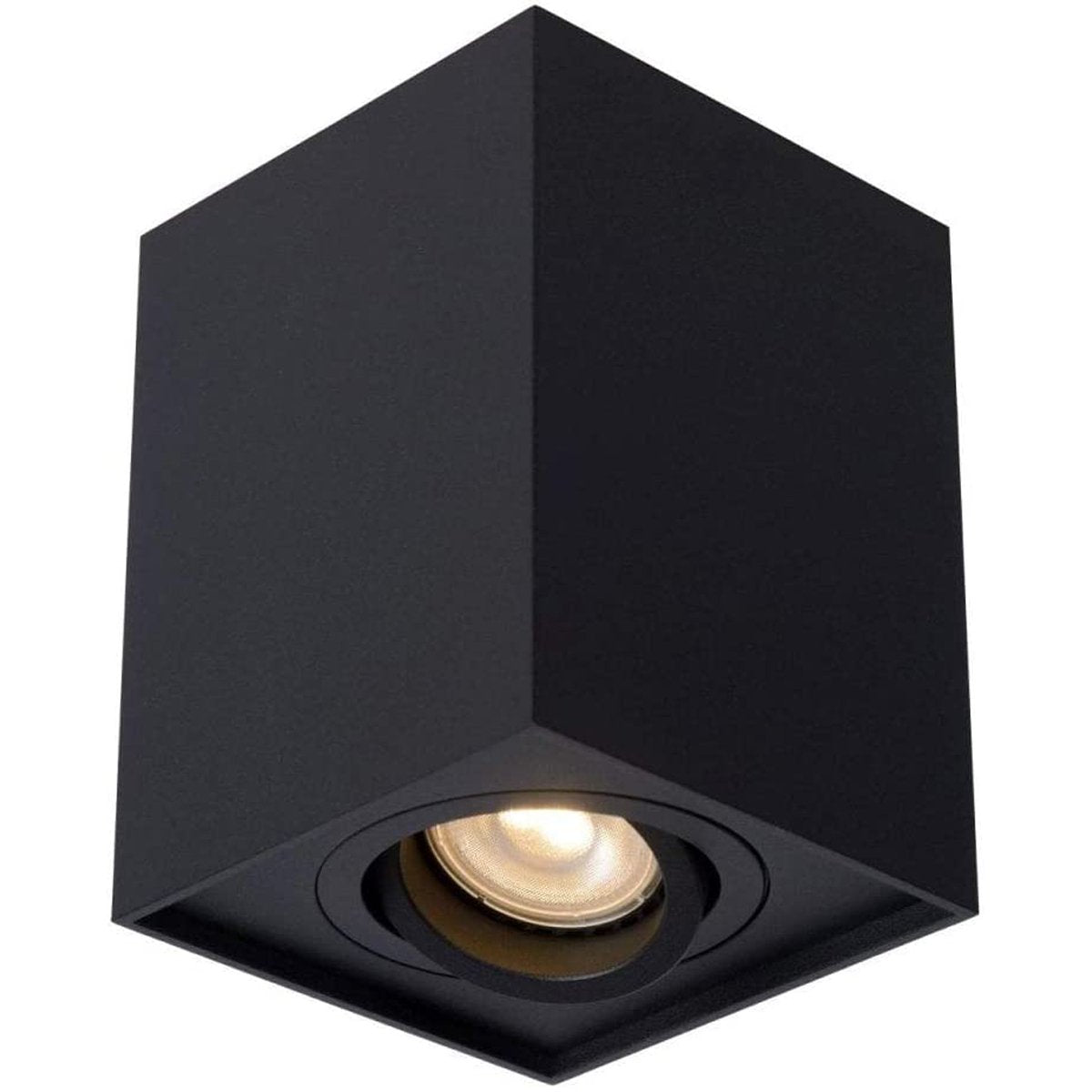 SASHA - CGC Black Square Surface Mount Tilt Spotlights