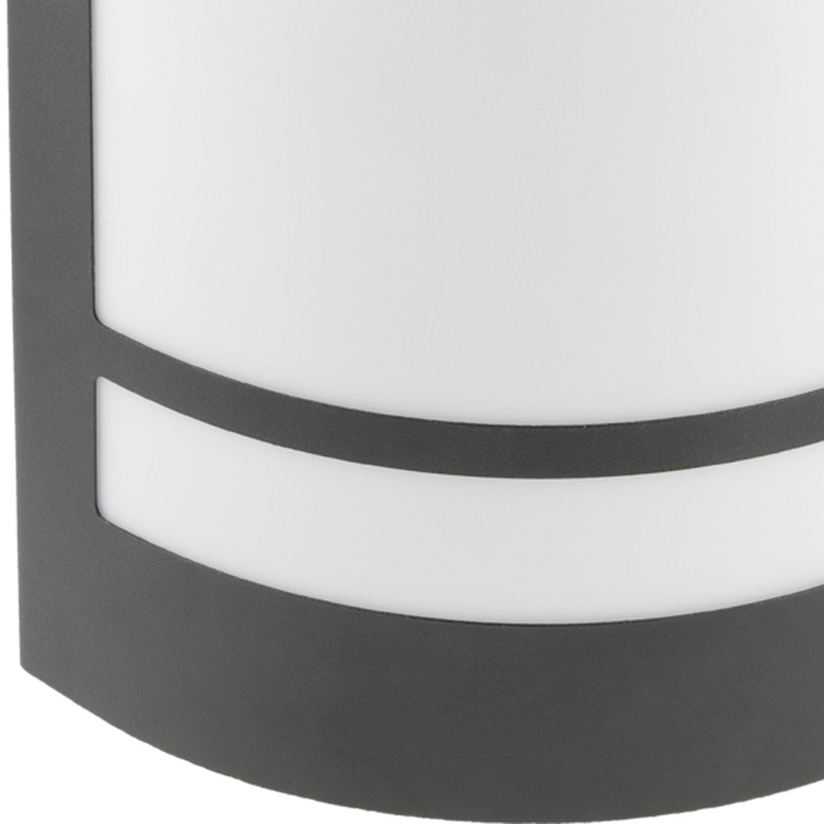 KALA - CGC Black Stainless Steel Curved Outdoor Wall Light