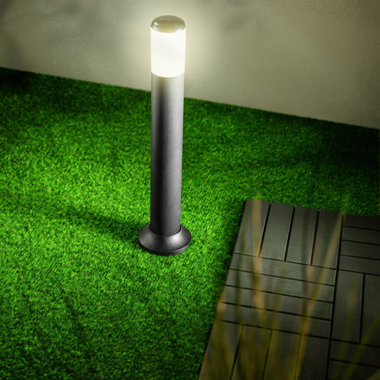 HUMERA - CGC Large Black Modern Outdoor Post Light