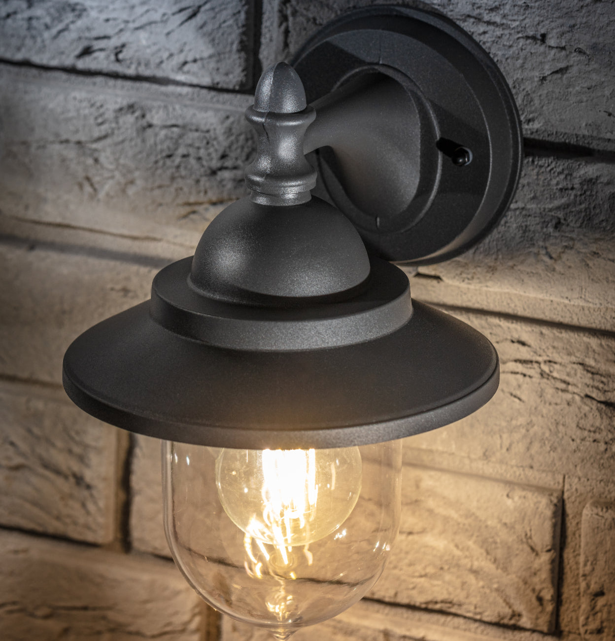 Dark Grey Fisherman Lantern Light - RYDER