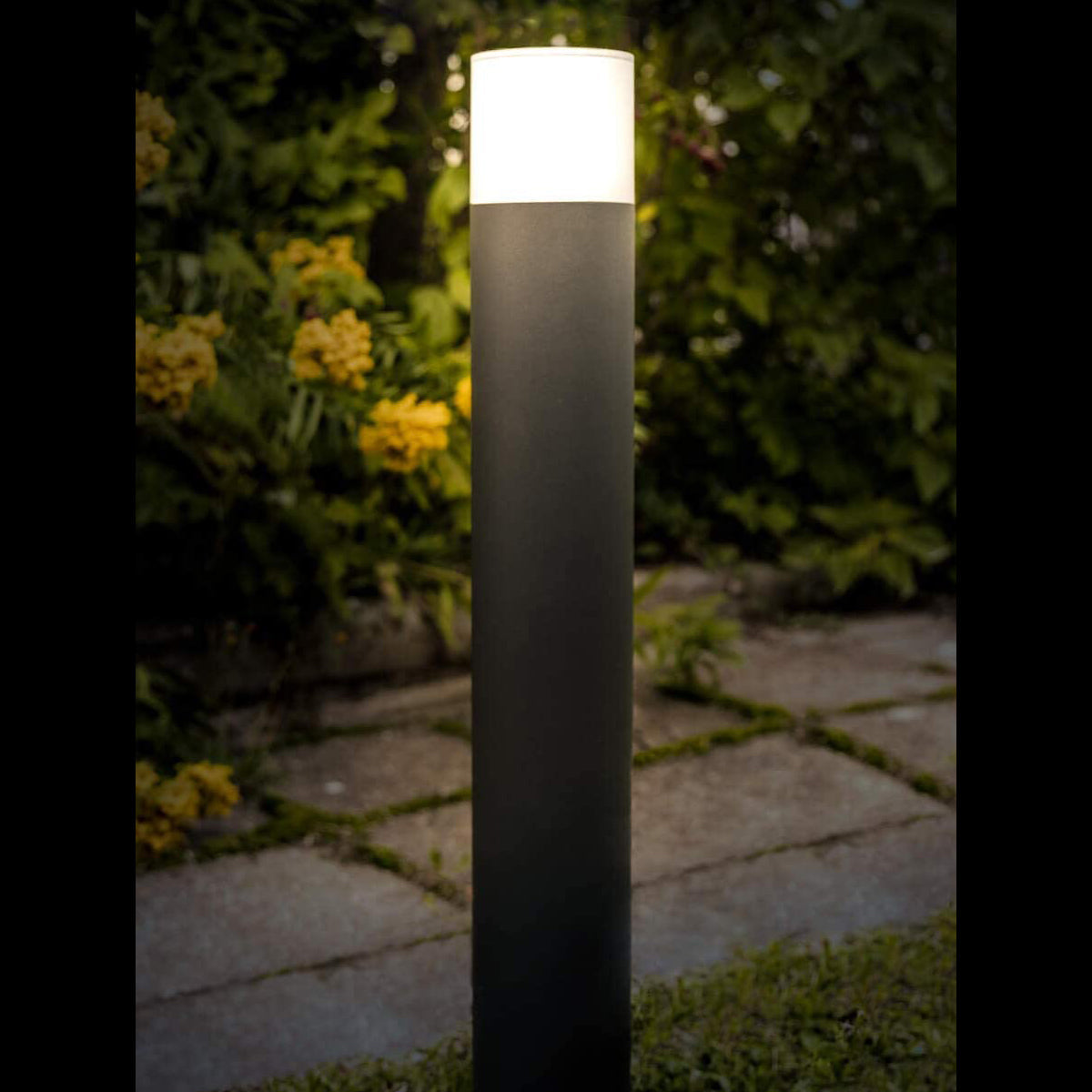 CORTEZ - CGC Dark Grey Tall Outdoor Post Light