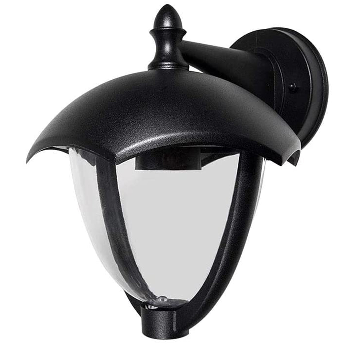 POPPY - CGC Black Curved Coach Lantern Down Light