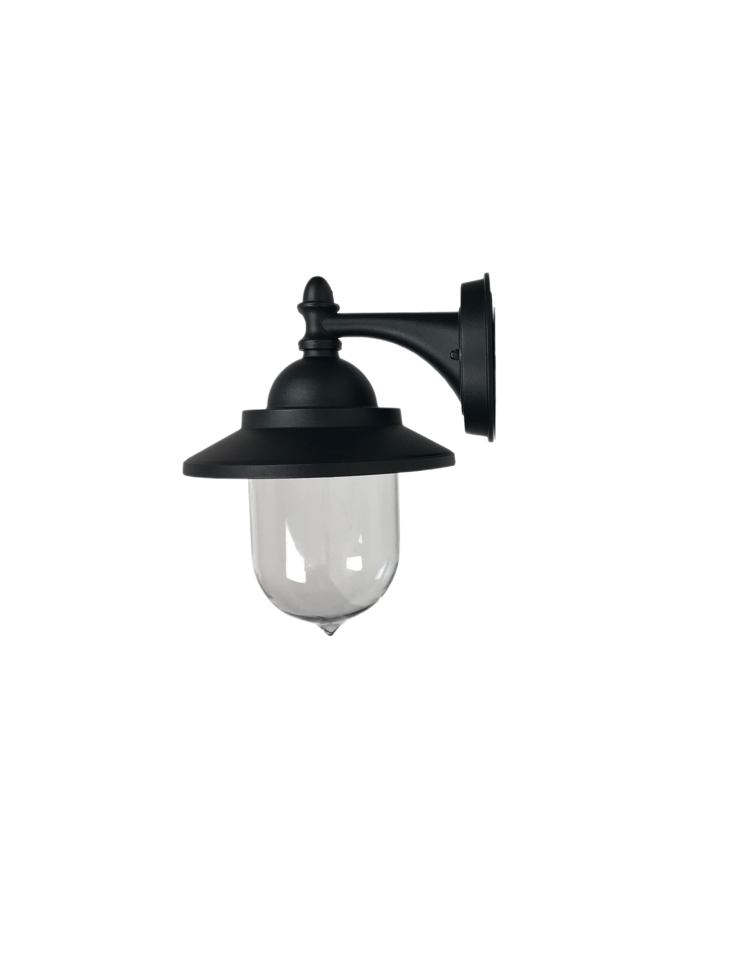 Matt Black Fisherman Lantern Wall Light - RYDER