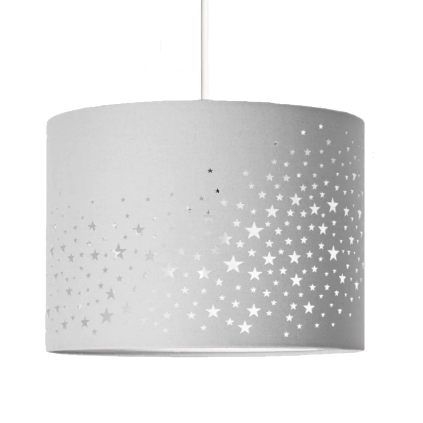 STARDUST - CGC Grey Star Easy Fit Lamp Shade