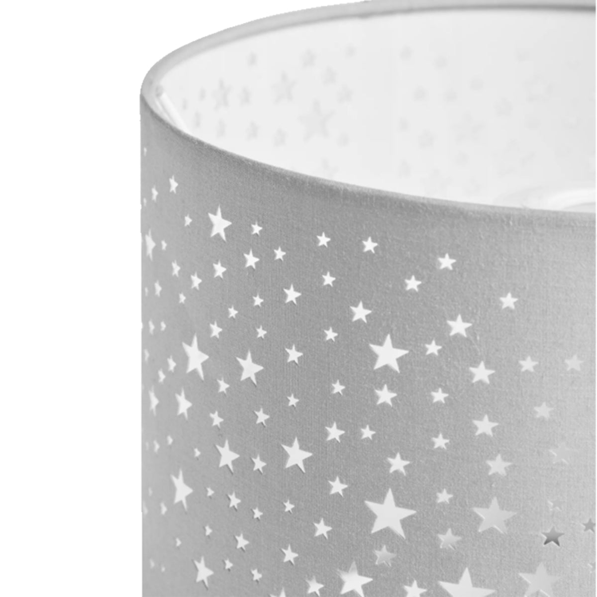 STARDUST - CGC Grey Star Easy Fit Lamp Shade