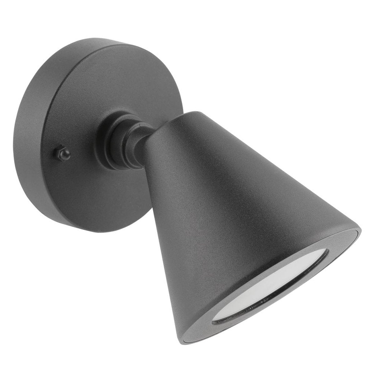 MOLLY - CGC Dark Grey Cone Outdoor Wall Light