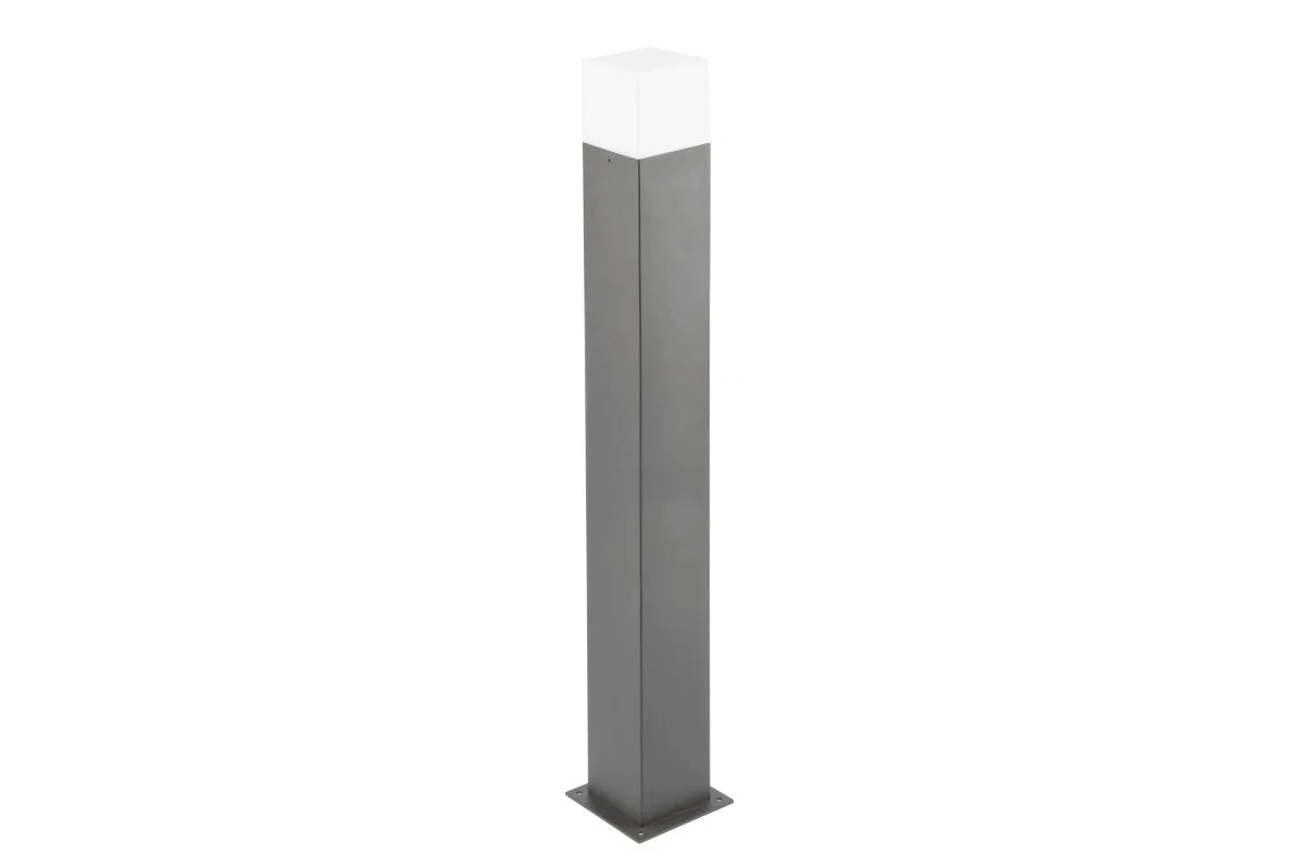 AMARA - CGC Dark Grey & White Square Outdoor Large Post Light